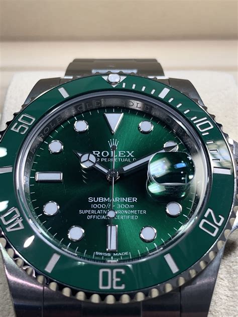 rolex submariner green hulk price.